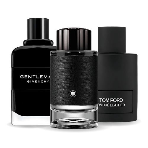 ZESTAW: TOM FORD OMBRE LEATHER, GIVENCHY GENTLEMAN, MONTBLANC EXPLORER
